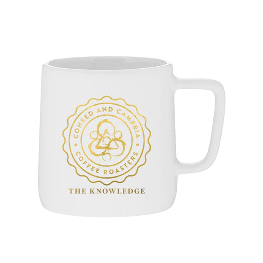 The Knowledge Coffee White Mug