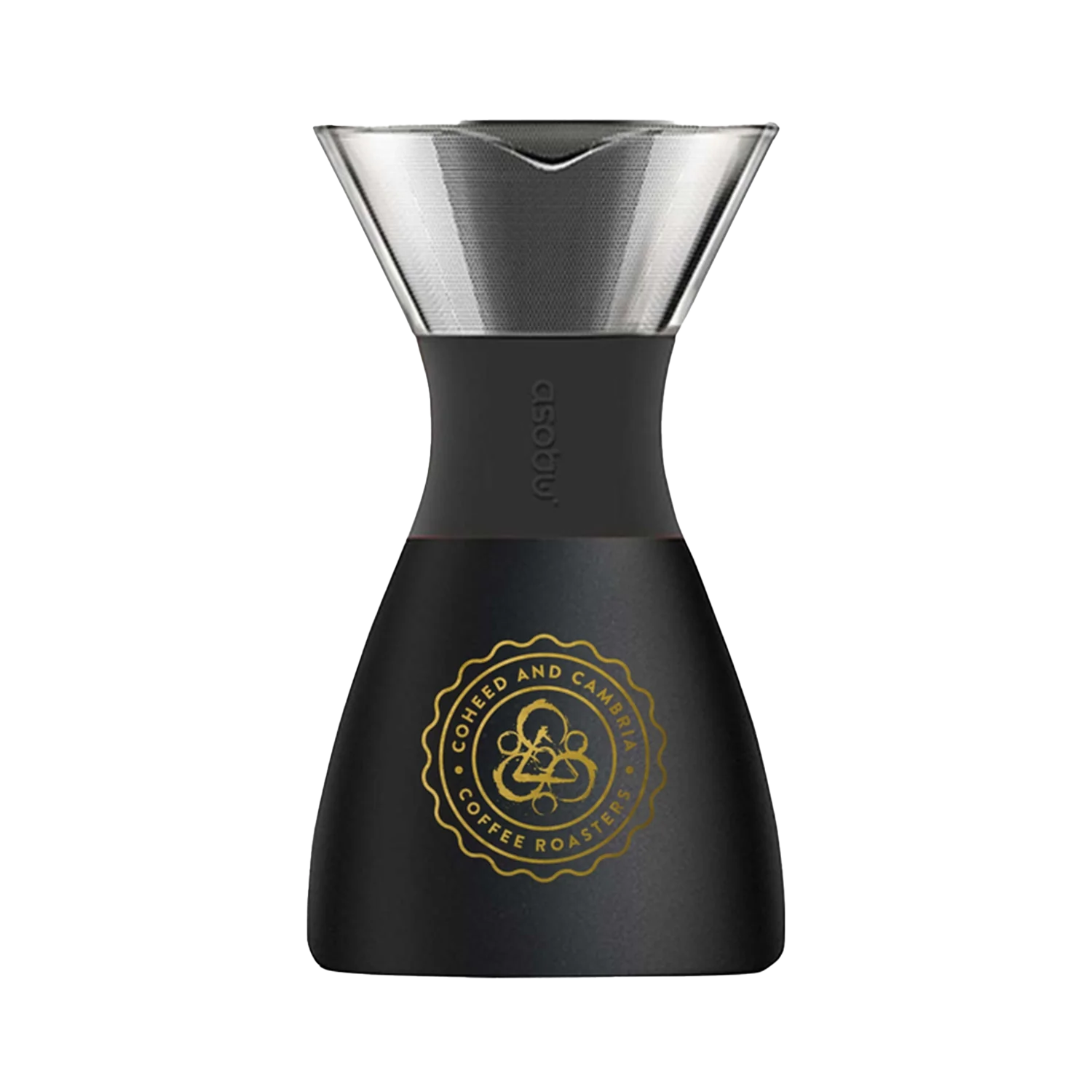 CCCR Black Insulated Pour Over Coffee Maker/Carafe